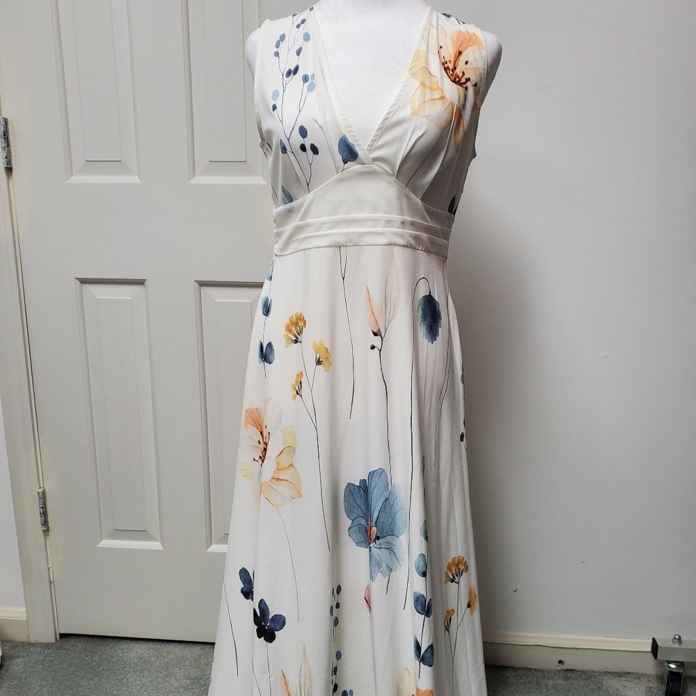 Floral print dress